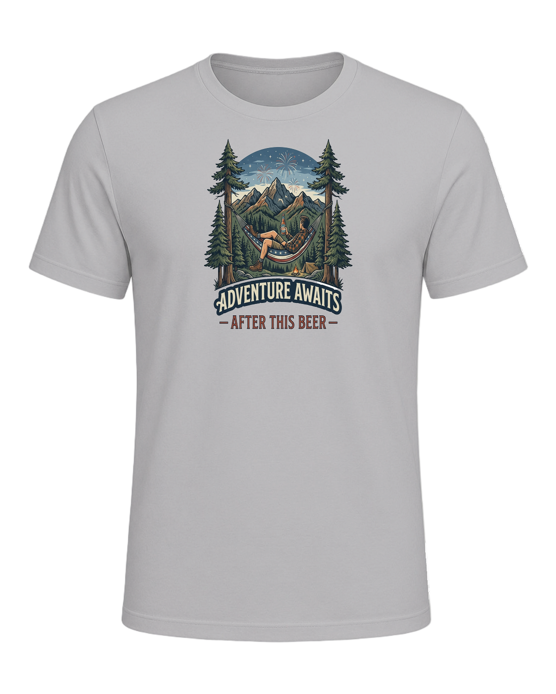 Beer + Outdoors — Athletic Heather