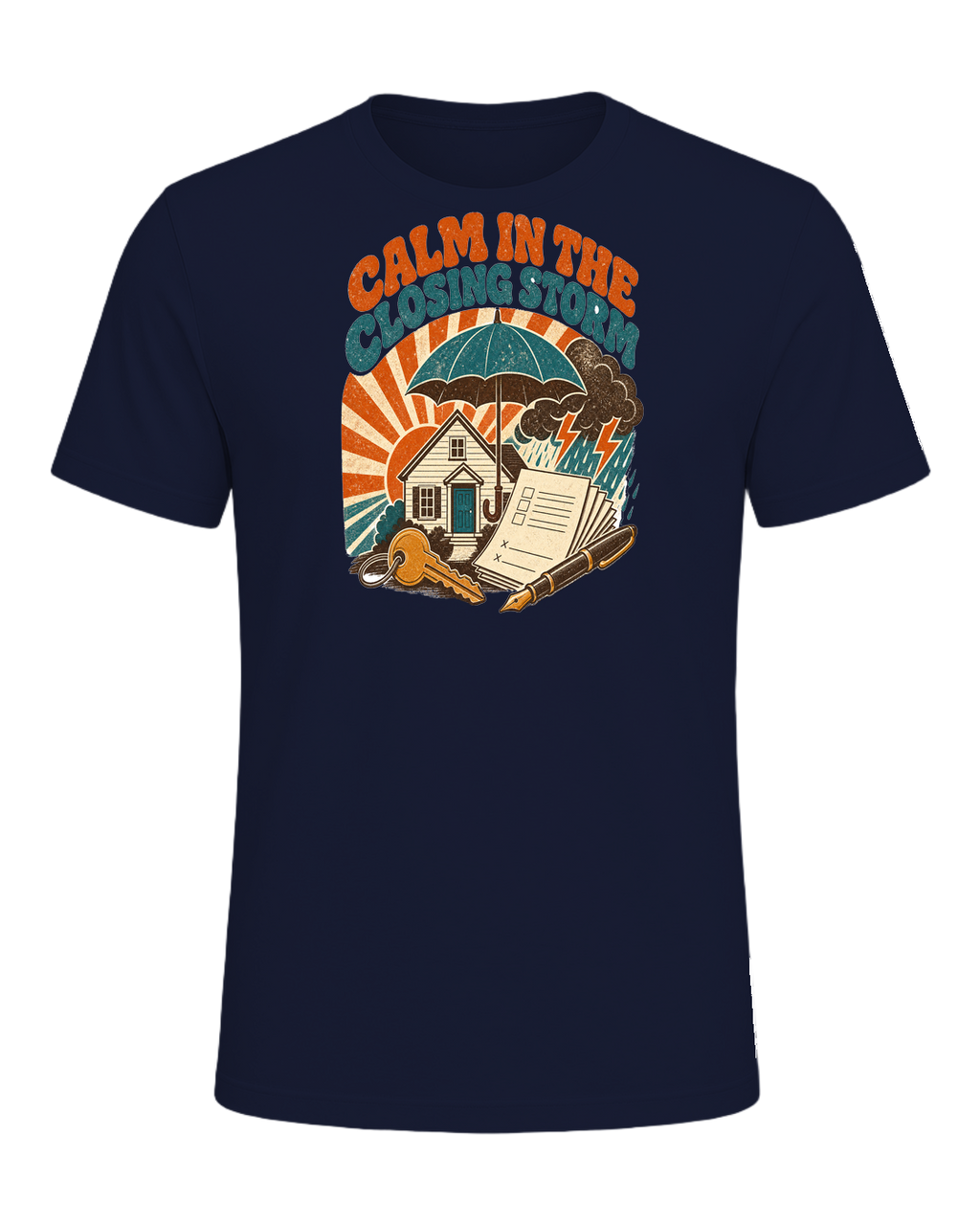CALM IN THE CLOSING STORM — Navy