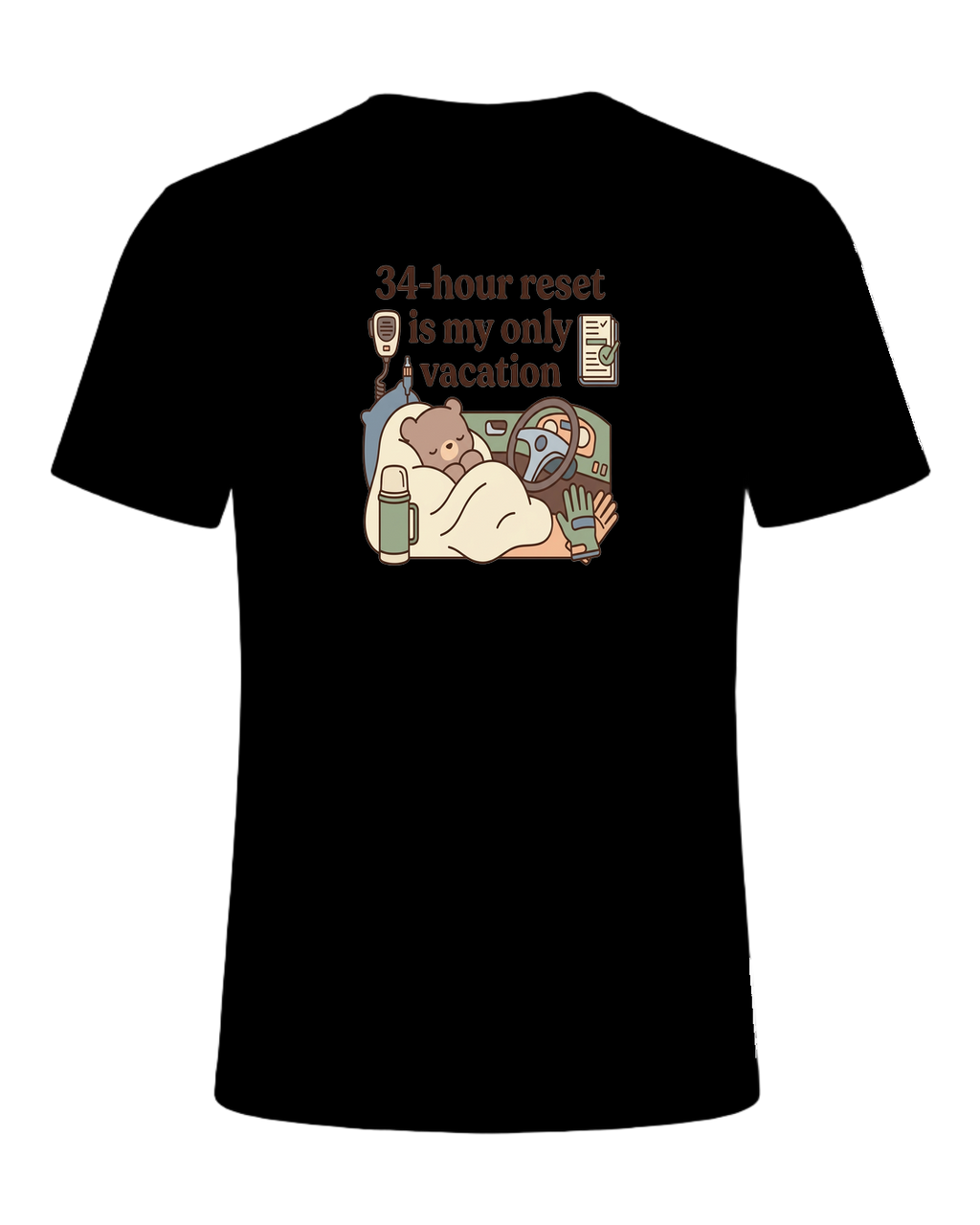 34-hour reset is my only vacation — Black