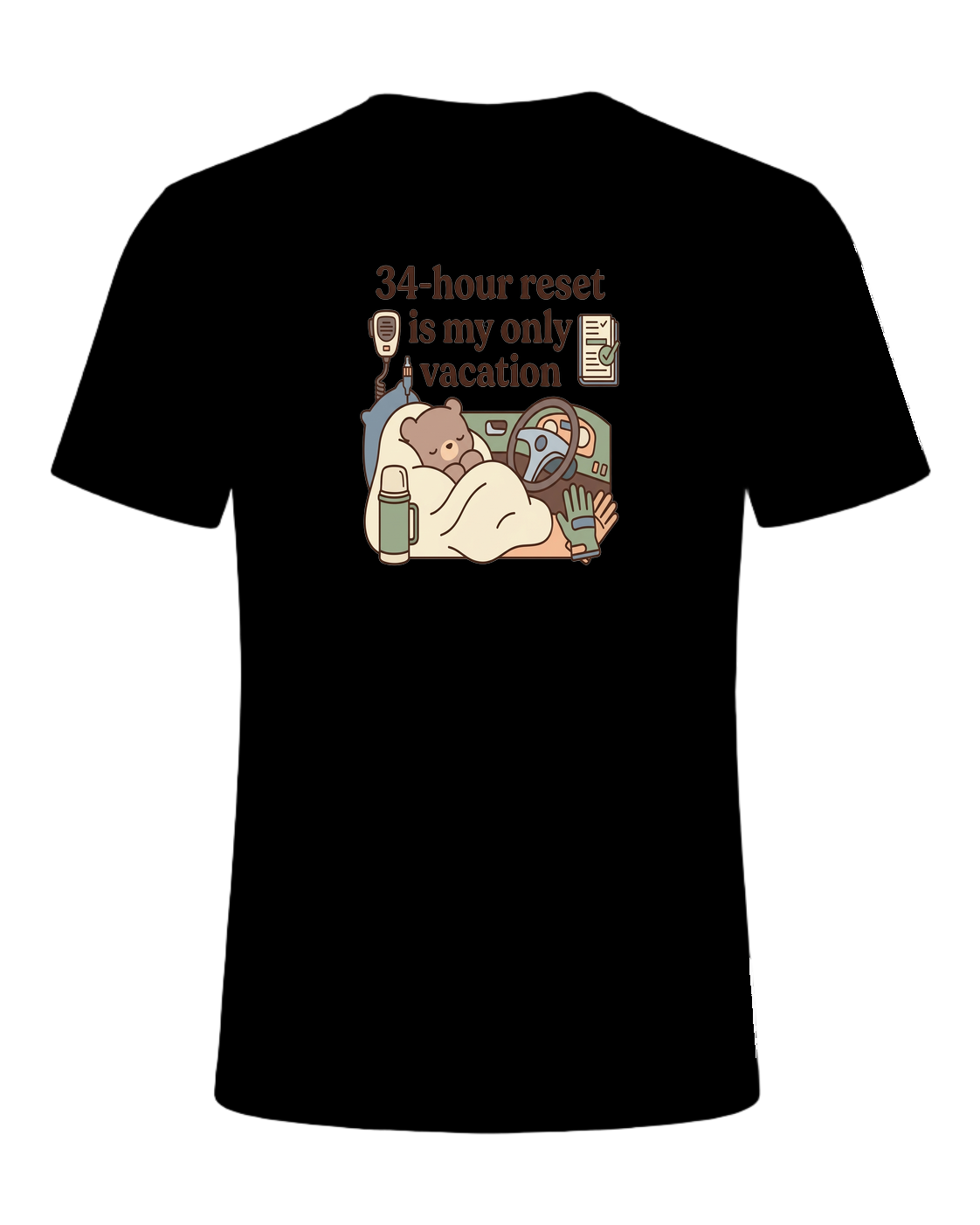 34-hour reset is my only vacation — Black