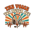 The voice you never see