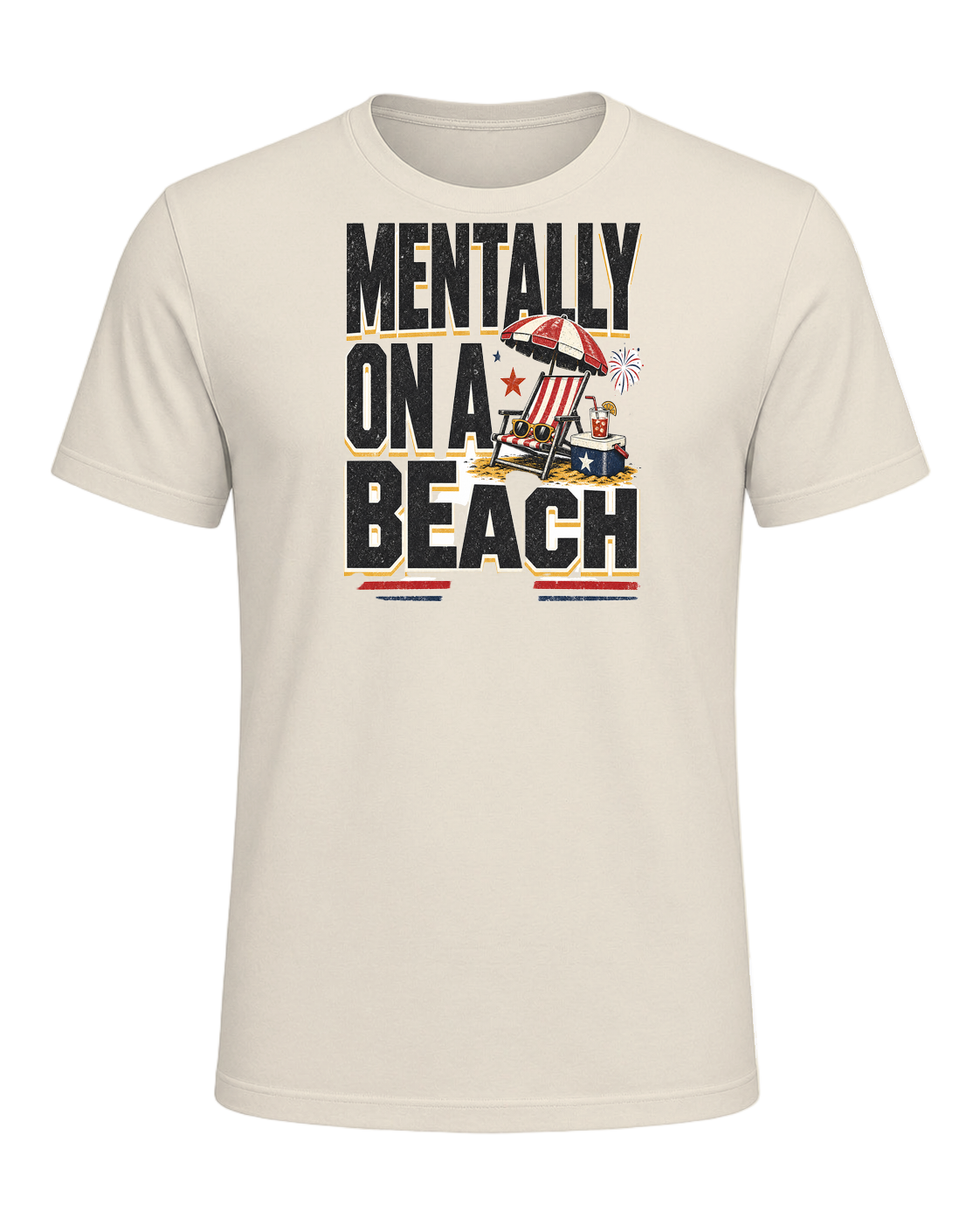 MENTALLY ON A BEACH — Heather Prism Natural
