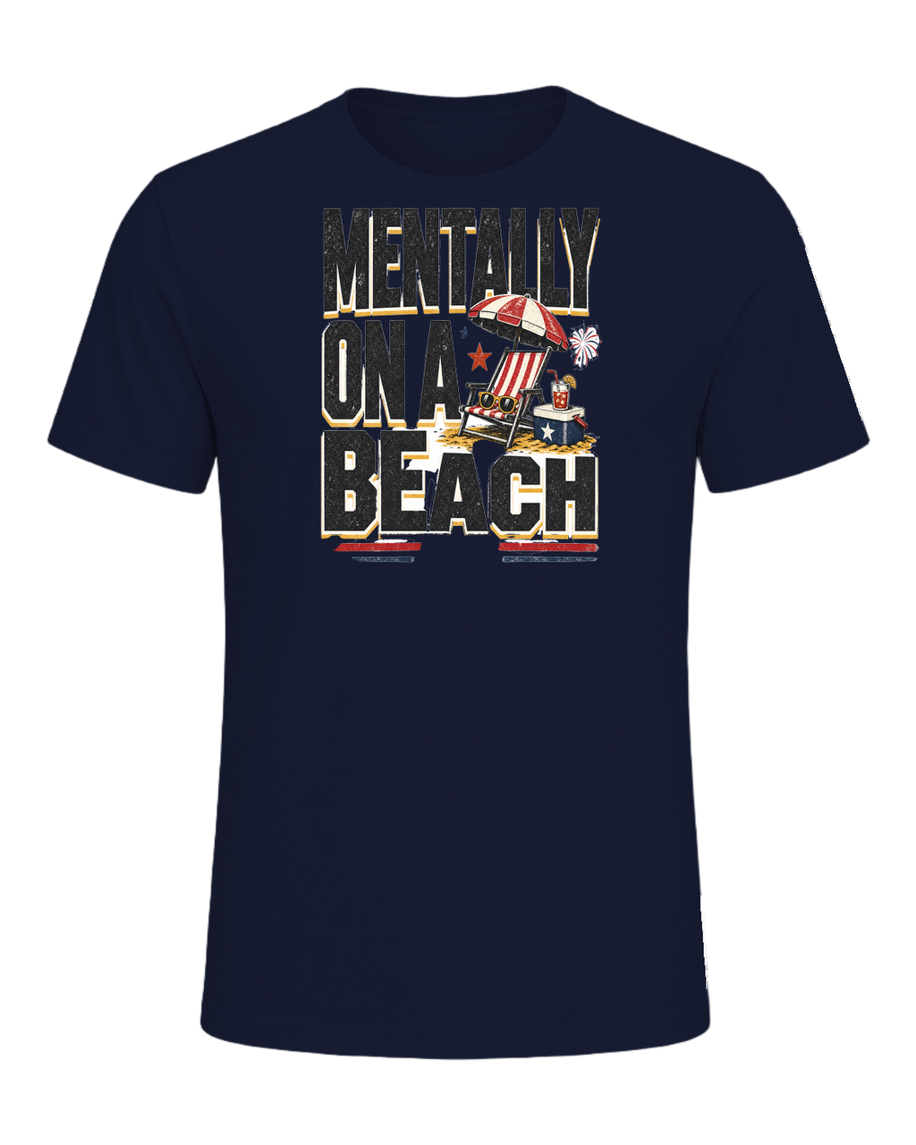 MENTALLY ON A BEACH — Navy
