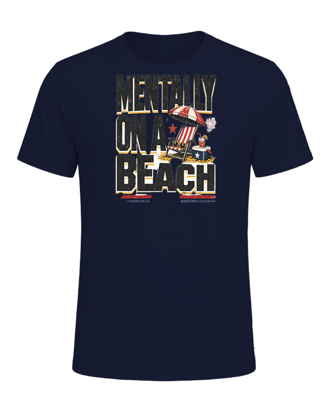 MENTALLY ON A BEACH — Navy