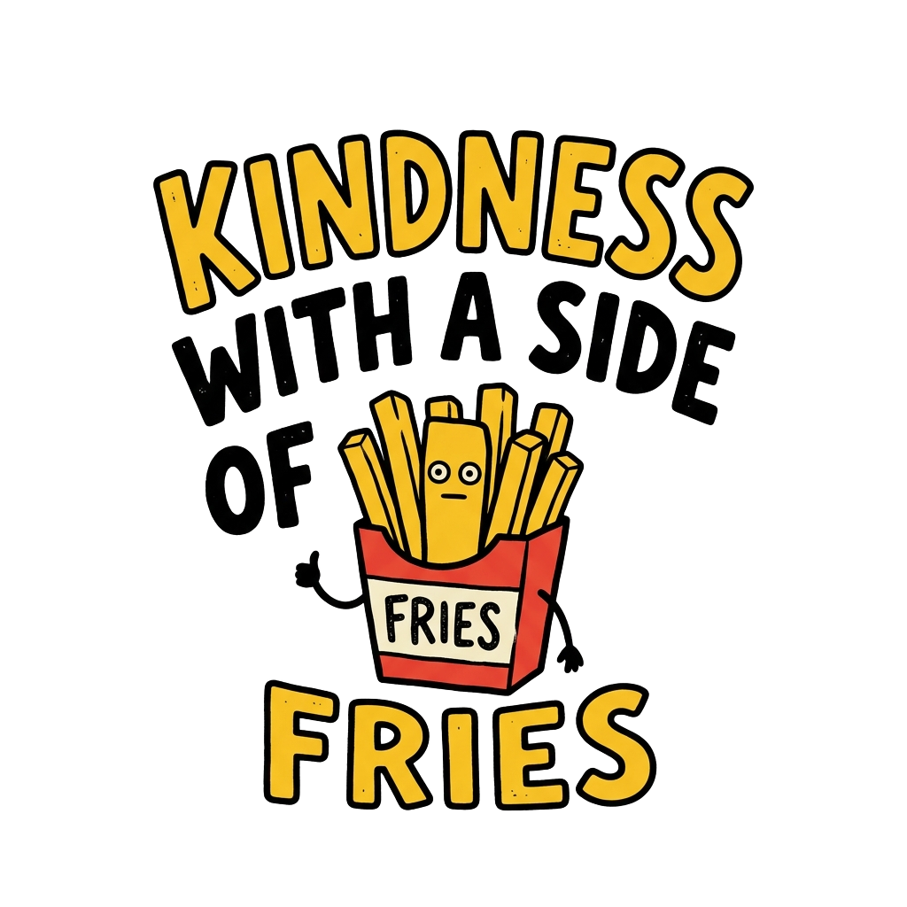 KINDNESS WITH A SIDE OF FRIES