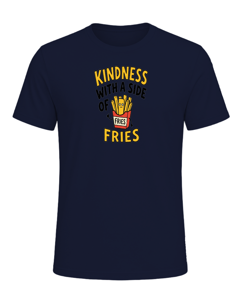 KINDNESS WITH A SIDE OF FRIES — Navy