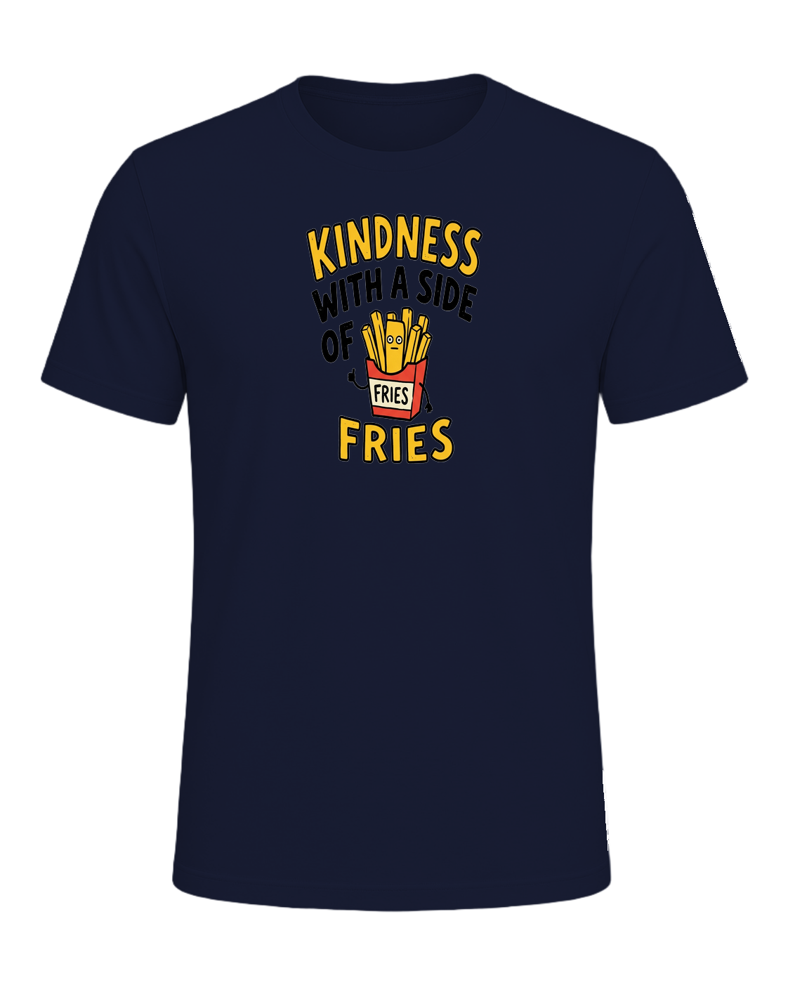 KINDNESS WITH A SIDE OF FRIES — Navy