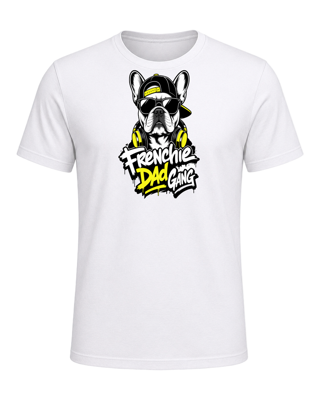 French Bulldog Dad — White