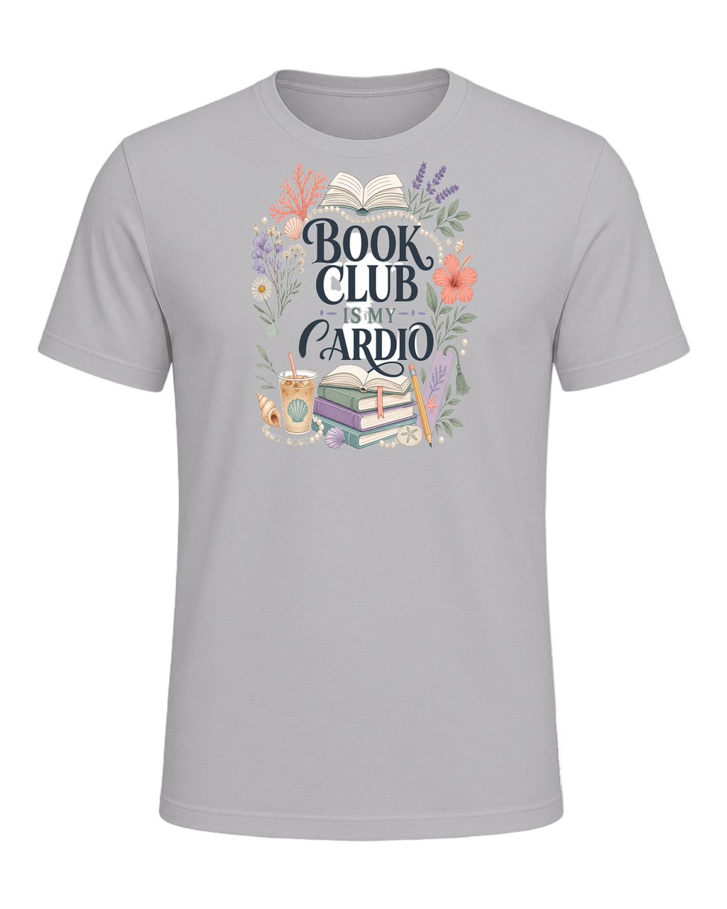 BOOK CLUB IS MY CARDIO — Athletic Heather