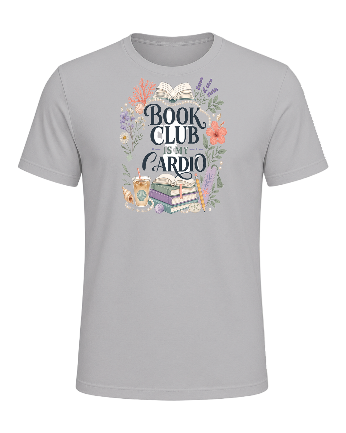 BOOK CLUB IS MY CARDIO — Athletic Heather