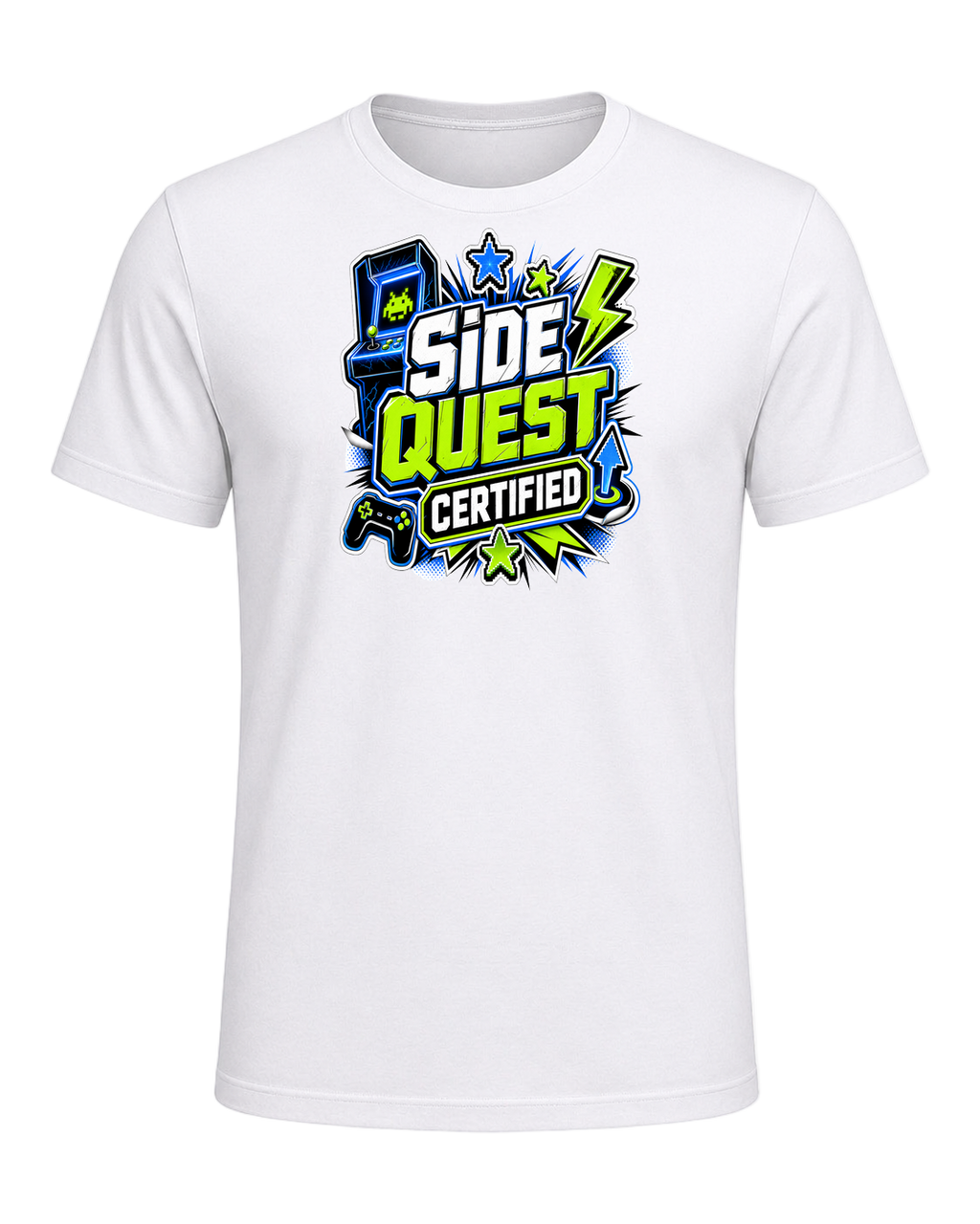 Side Quest Certified — White