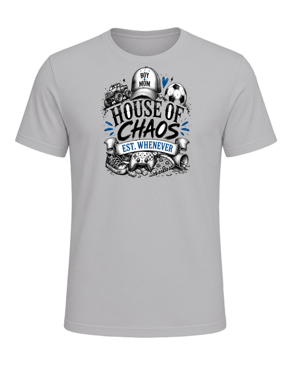 HOUSE OF CHAOS, EST. WHENEVER — Athletic Heather