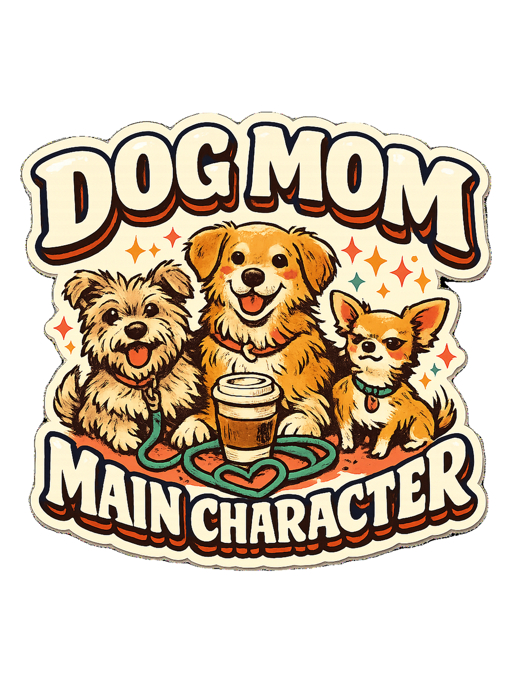 Dog Mom Main Character Tee