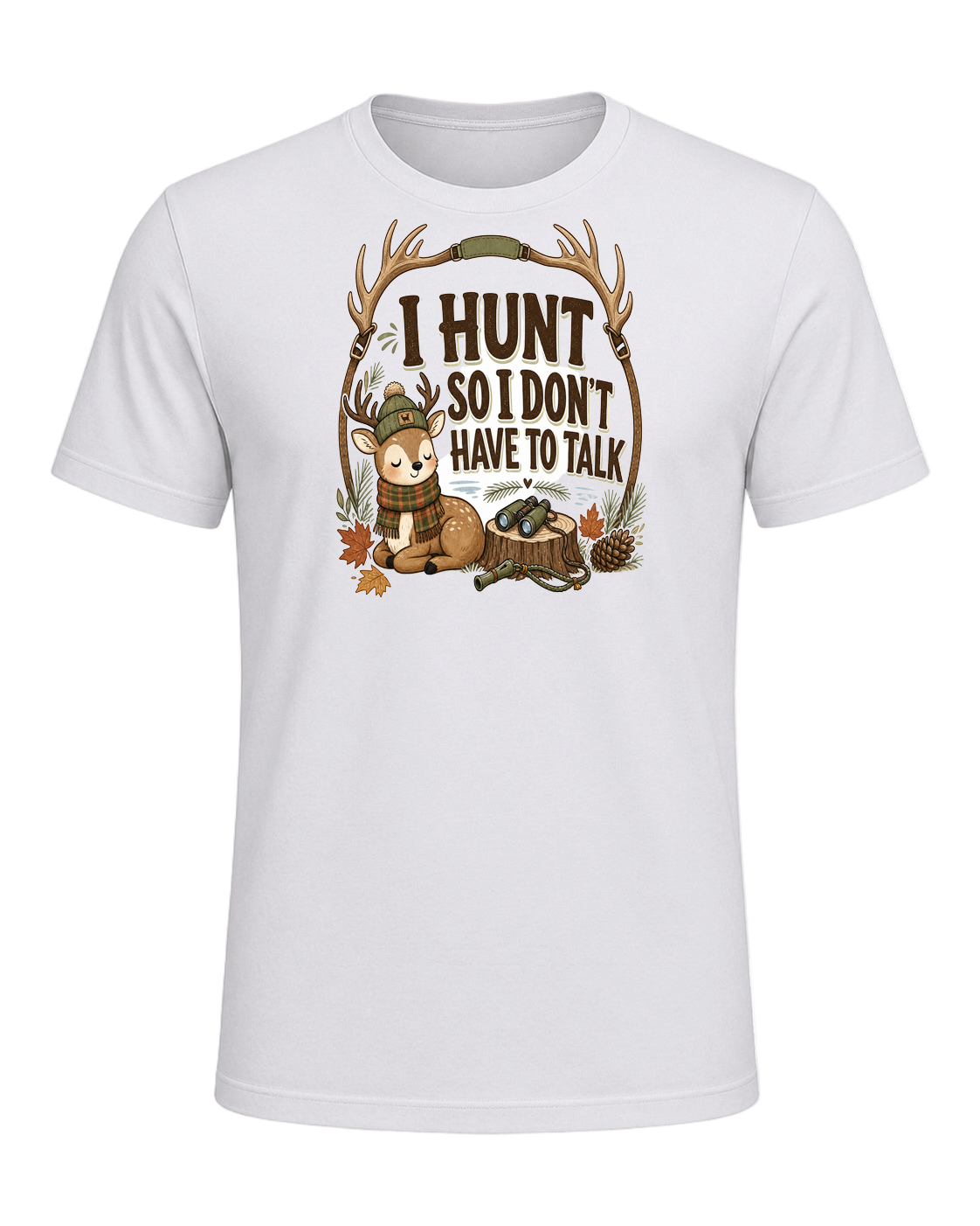 I HUNT SO I DON'T HAVE TO TALK — Ash
