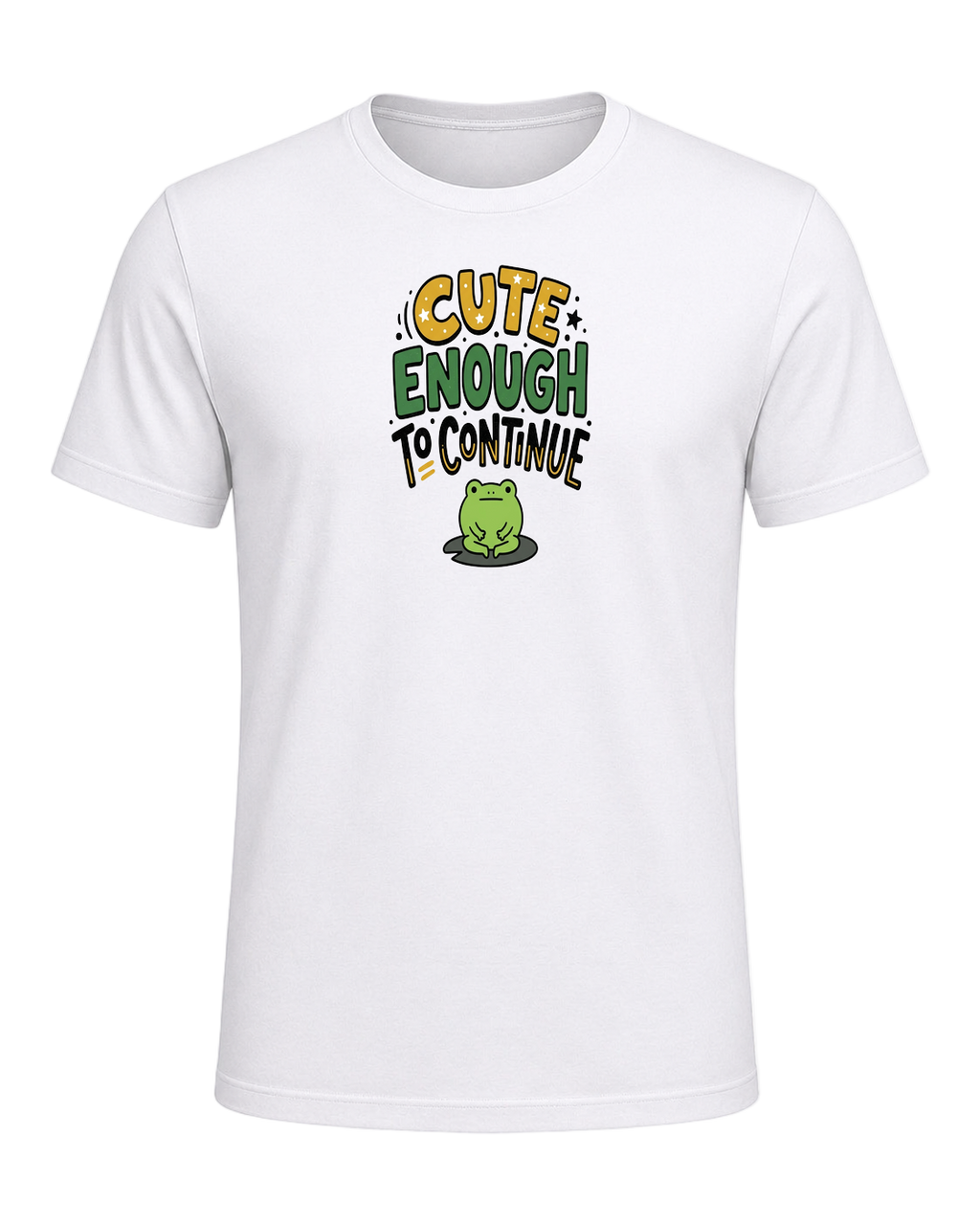 CUTE ENOUGH TO CONTINUE — White