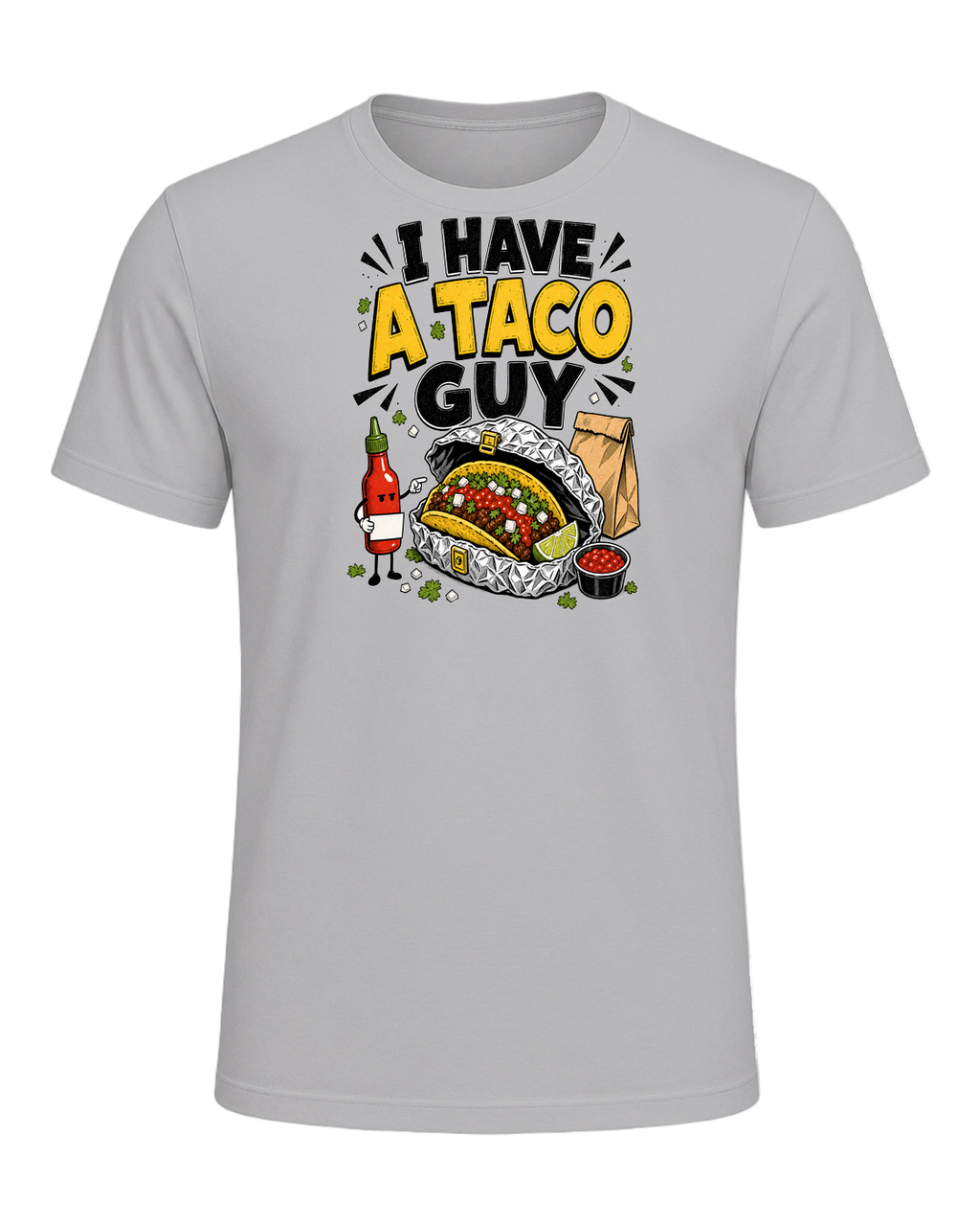 I HAVE A TACO GUY — Athletic Heather
