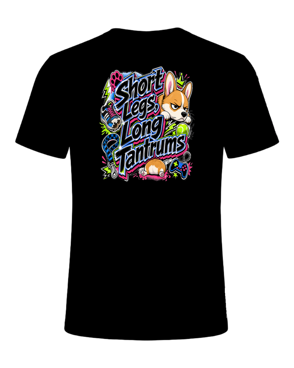 Short Legs, Long Tantrums — Black