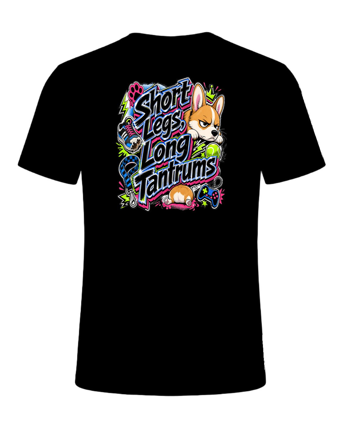 Short Legs, Long Tantrums — Black