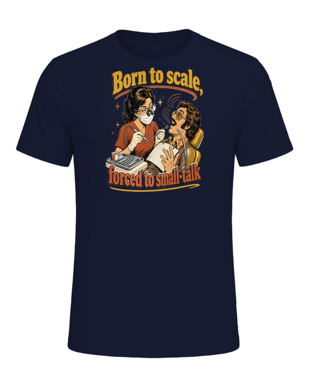 Born to scale, forced to small-talk — Navy