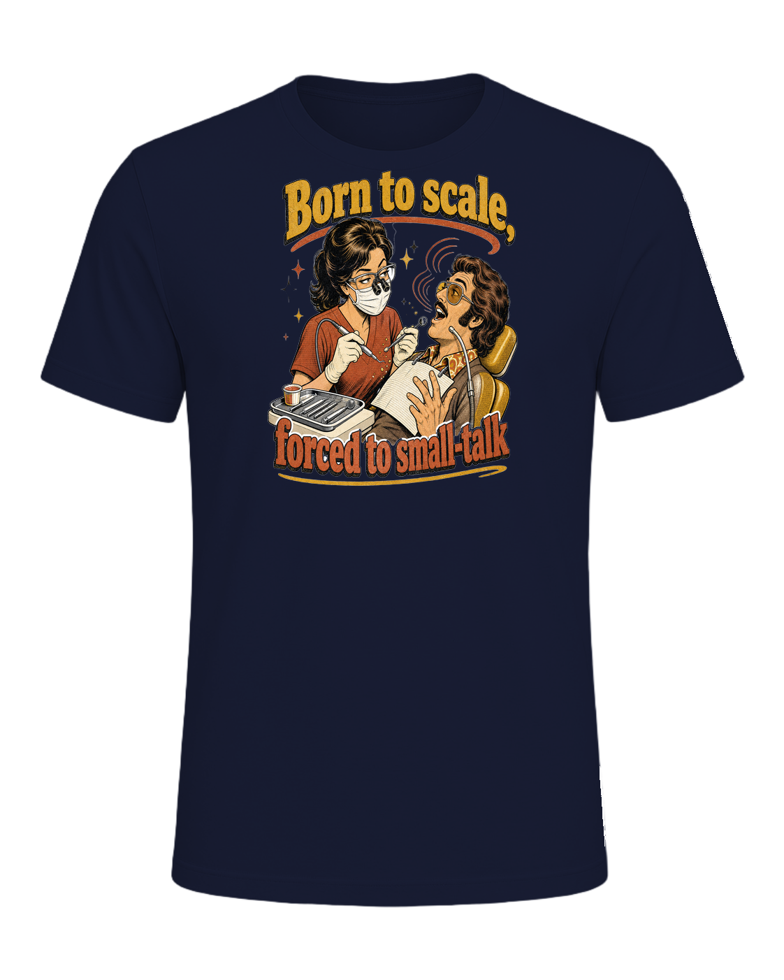 Born to scale, forced to small-talk — Navy