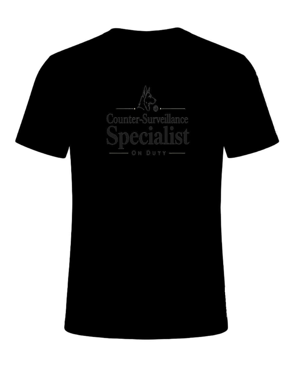 Counter-Surveillance Specialist On Duty — Black