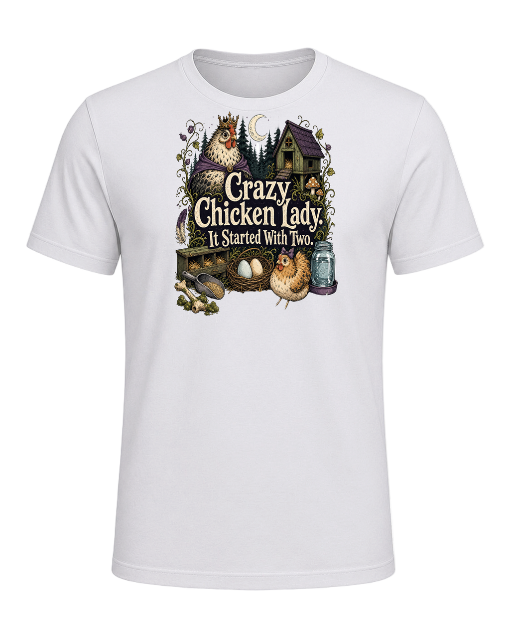 Crazy Chicken Lady. It Started With Two. — Ash
