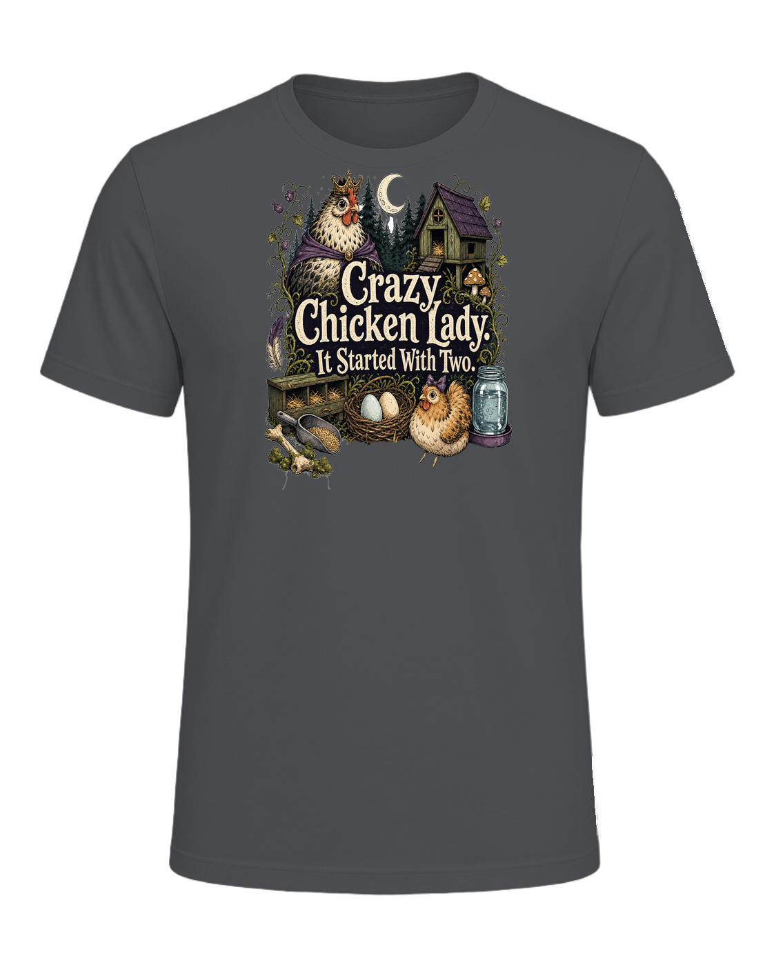 Crazy Chicken Lady. It Started With Two. — Asphalt