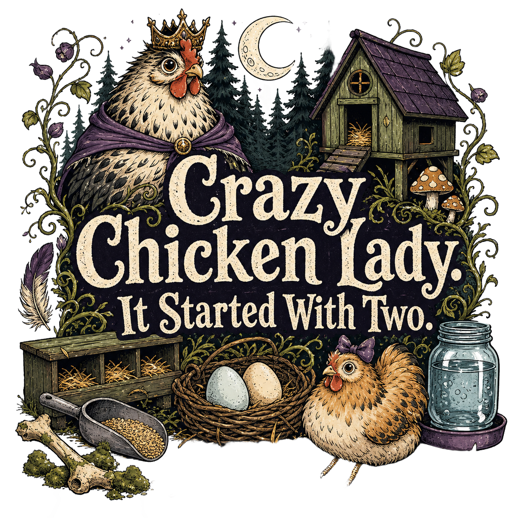 Crazy Chicken Lady. It Started With Two.