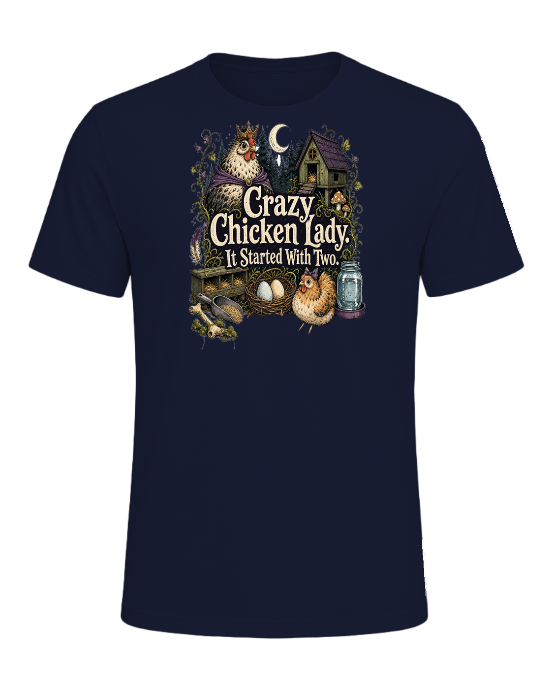 Crazy Chicken Lady. It Started With Two. — Navy