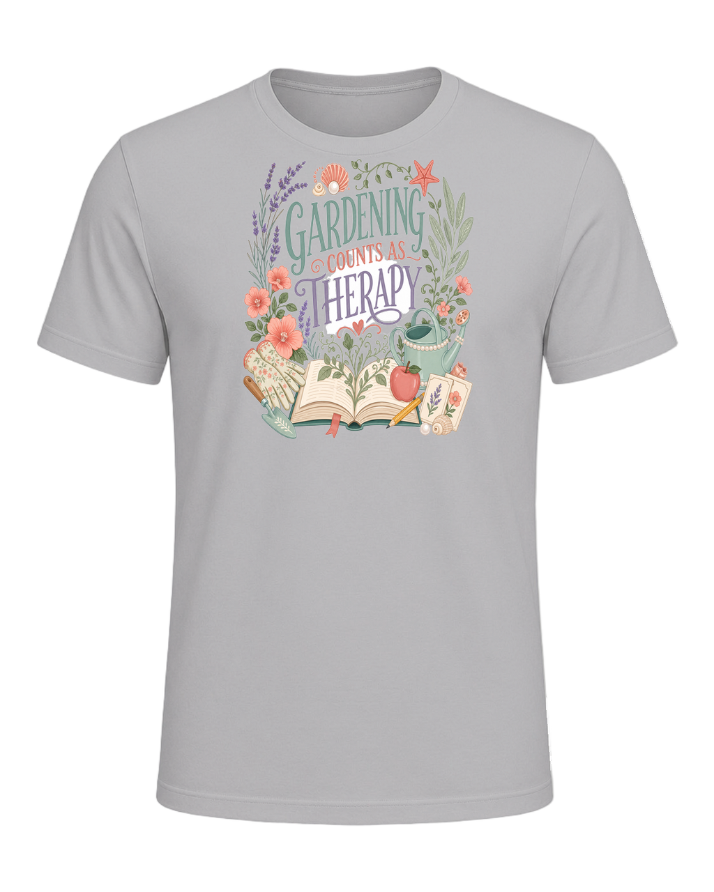 GARDENING COUNTS AS THERAPY — Athletic Heather