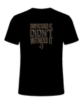 Dispatched it, didn't witness it — Black