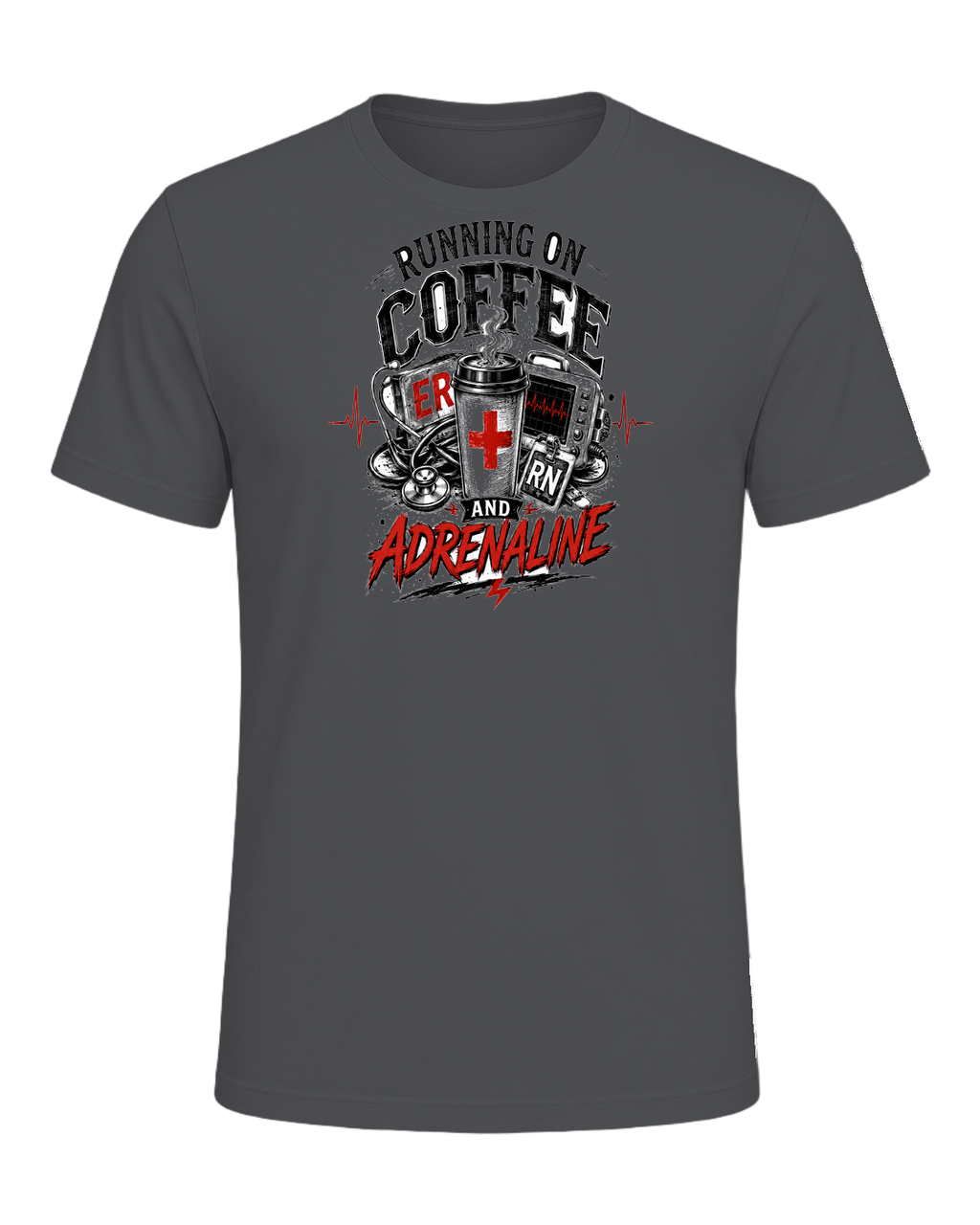 RUNNING ON COFFEE AND ADRENALINE — Asphalt