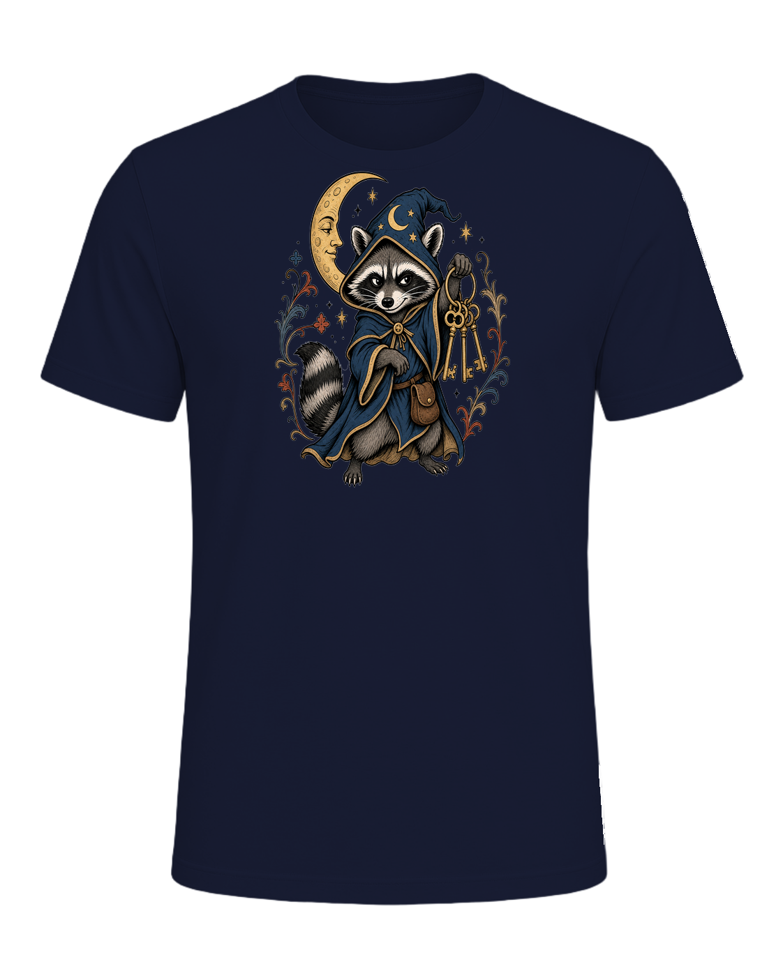 Raccoon Wizard Energy — Navy