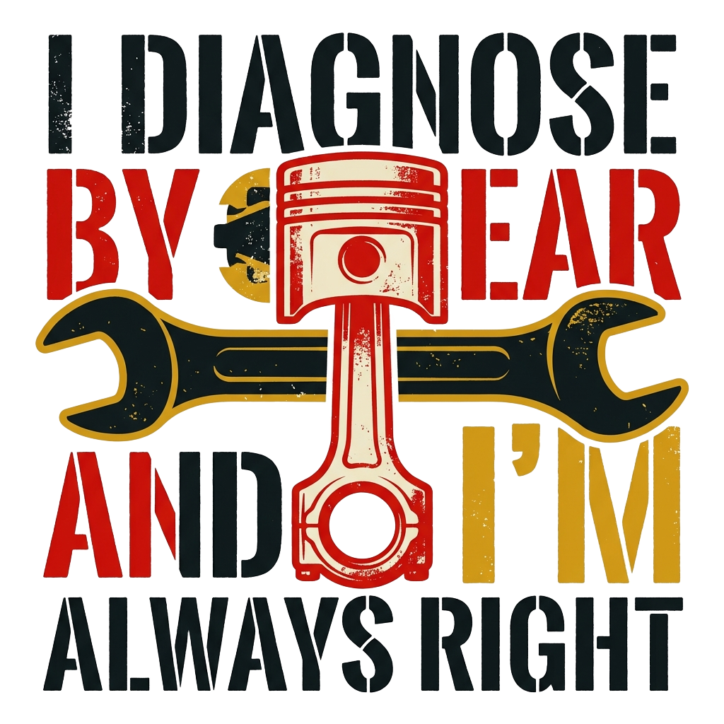 I diagnose by ear and I'm always right