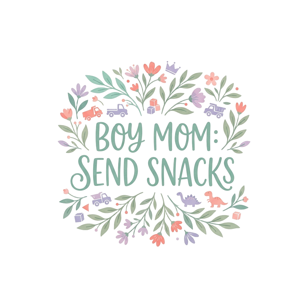 BOY MOM: SEND SNACKS