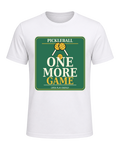 One More Game Oversized Pickleball Tee — White