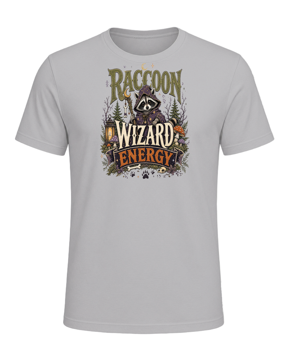 RACCOON WIZARD ENERGY — Athletic Heather