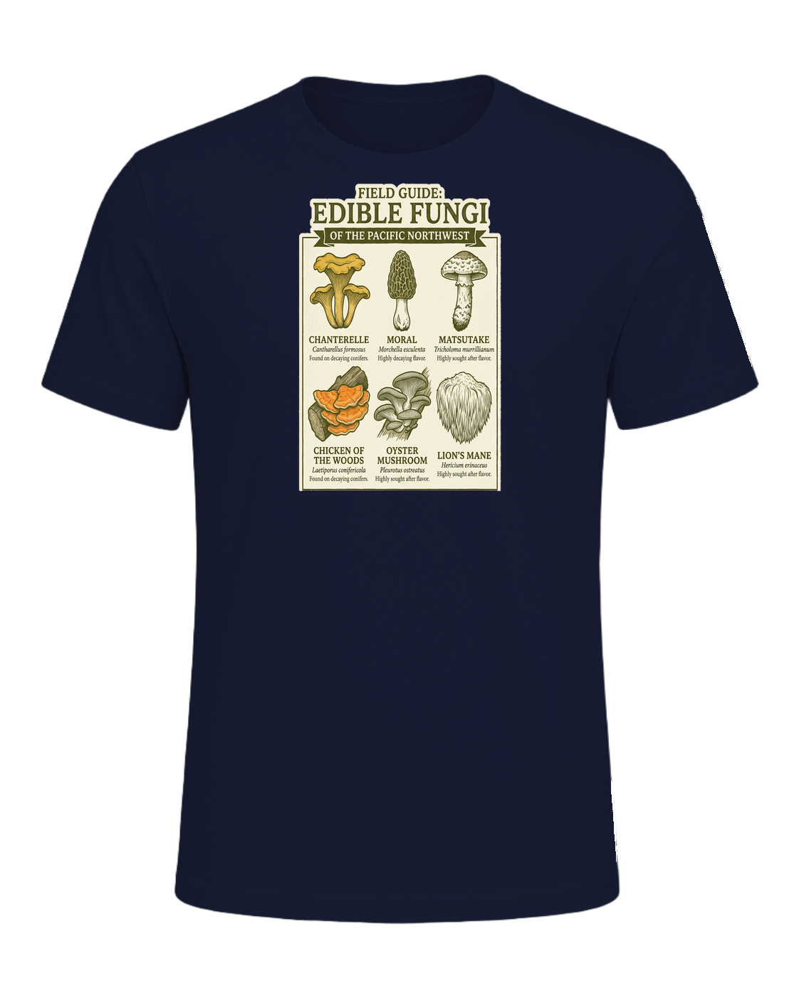 Foraging / Mushroom Hunter — Navy