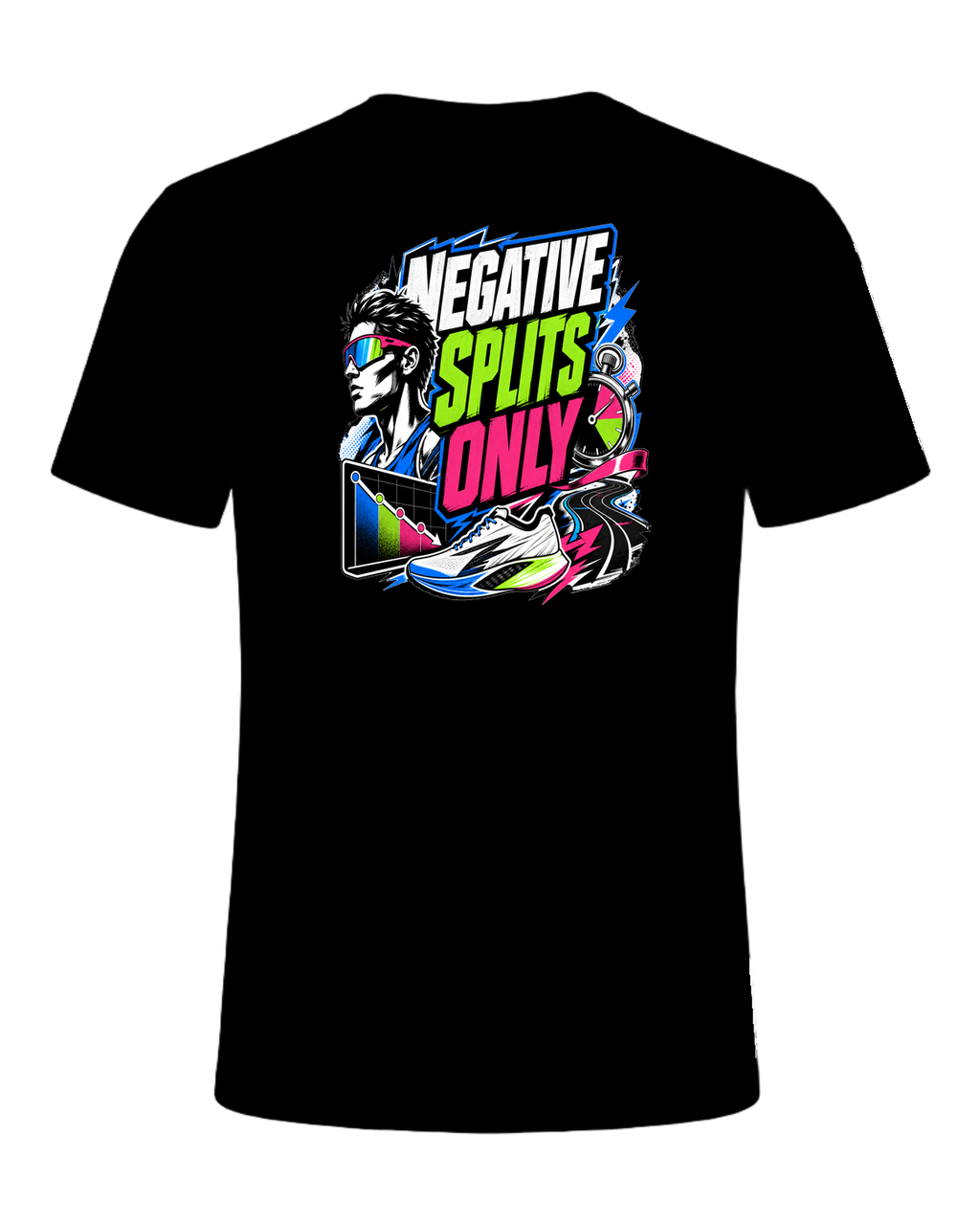 NEGATIVE SPLITS ONLY — Black