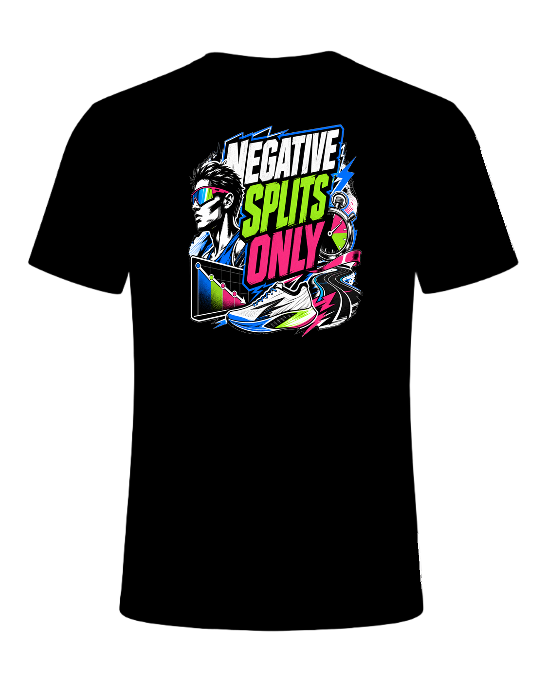 NEGATIVE SPLITS ONLY — Black