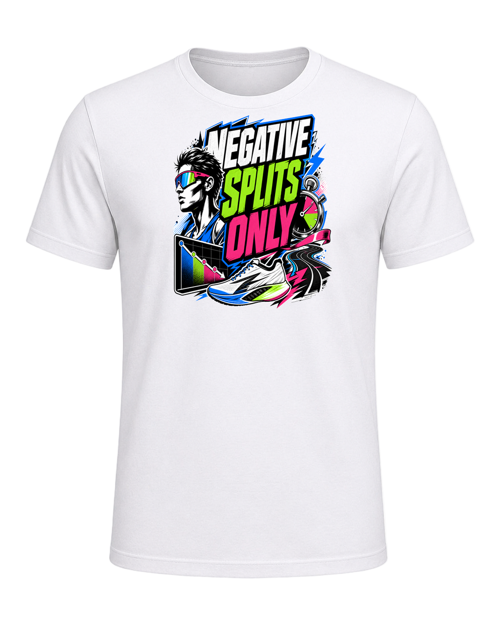 NEGATIVE SPLITS ONLY — White