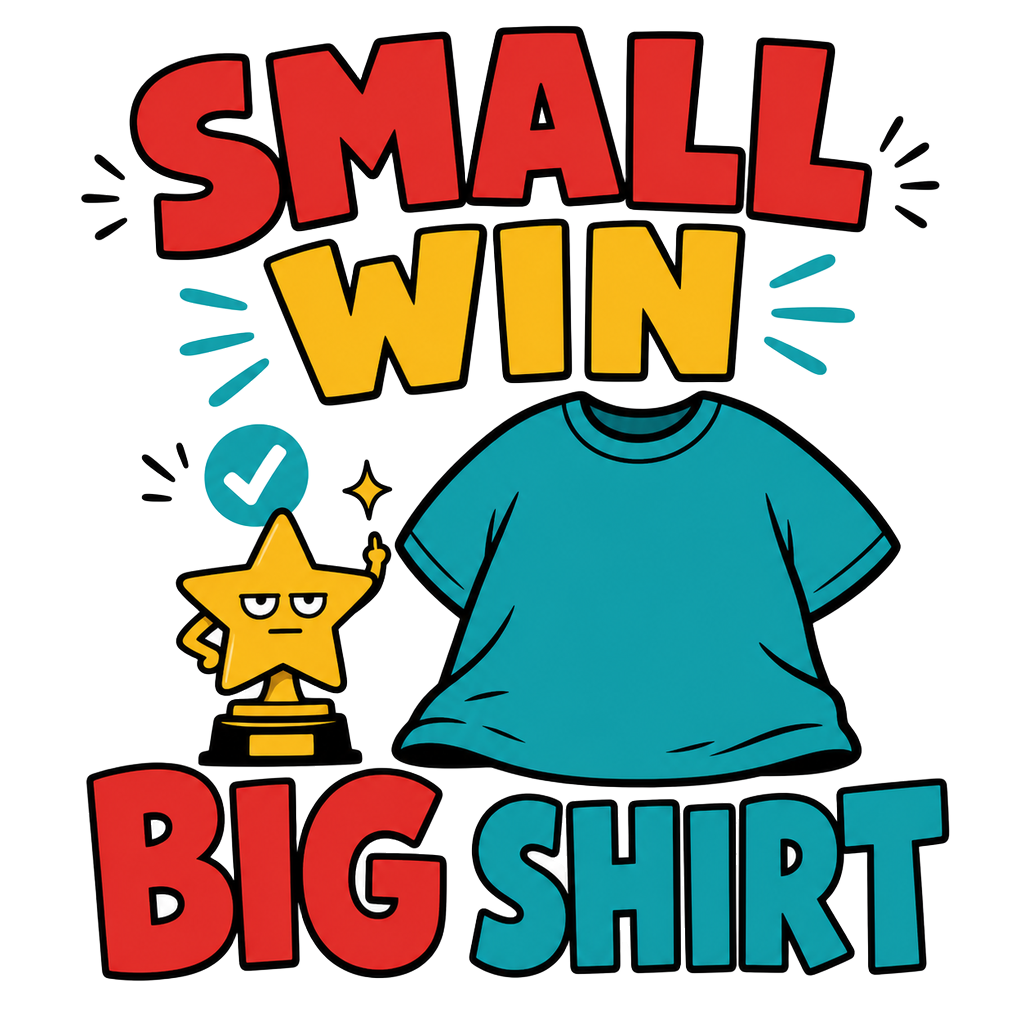 SMALL WIN BIG SHIRT