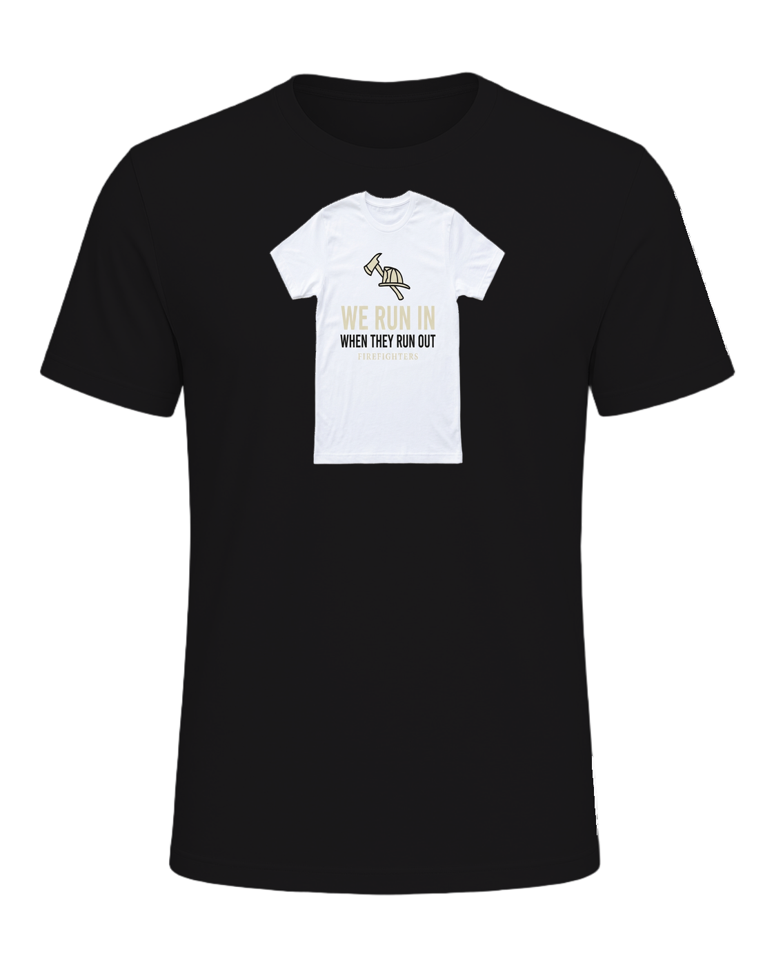 WE RUN IN WHEN THEY RUN OUT — Dark Grey Heather