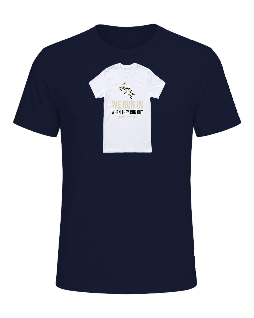 WE RUN IN WHEN THEY RUN OUT — Navy