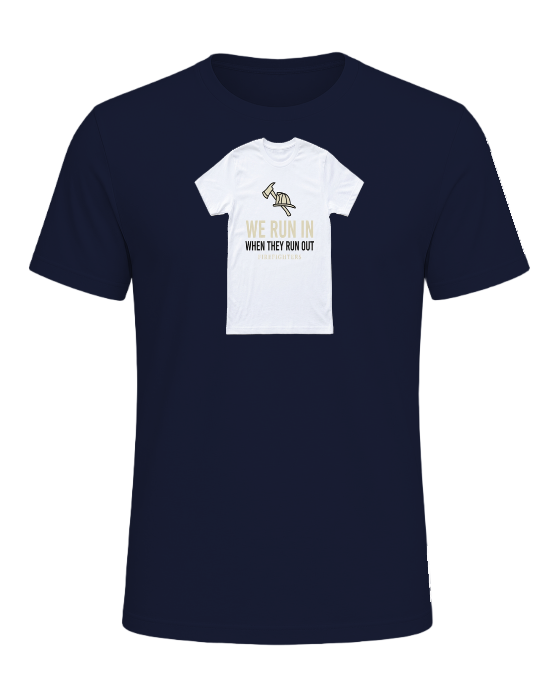 WE RUN IN WHEN THEY RUN OUT — Navy