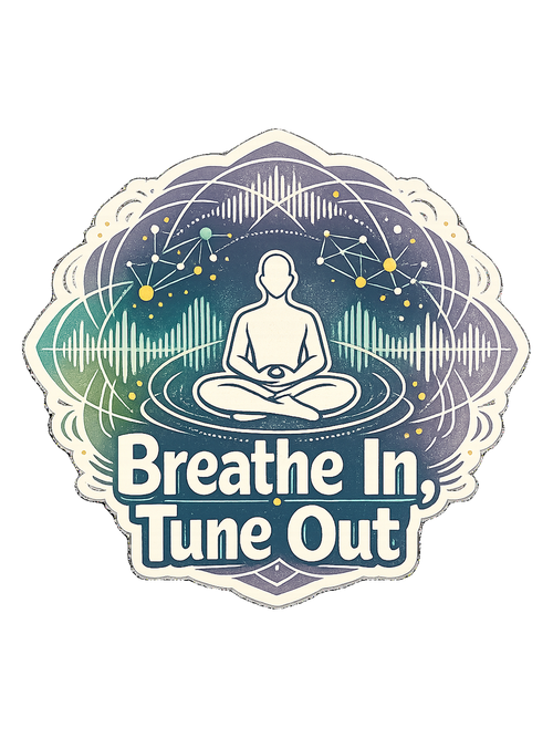 Breathe In, Tune Out Tee