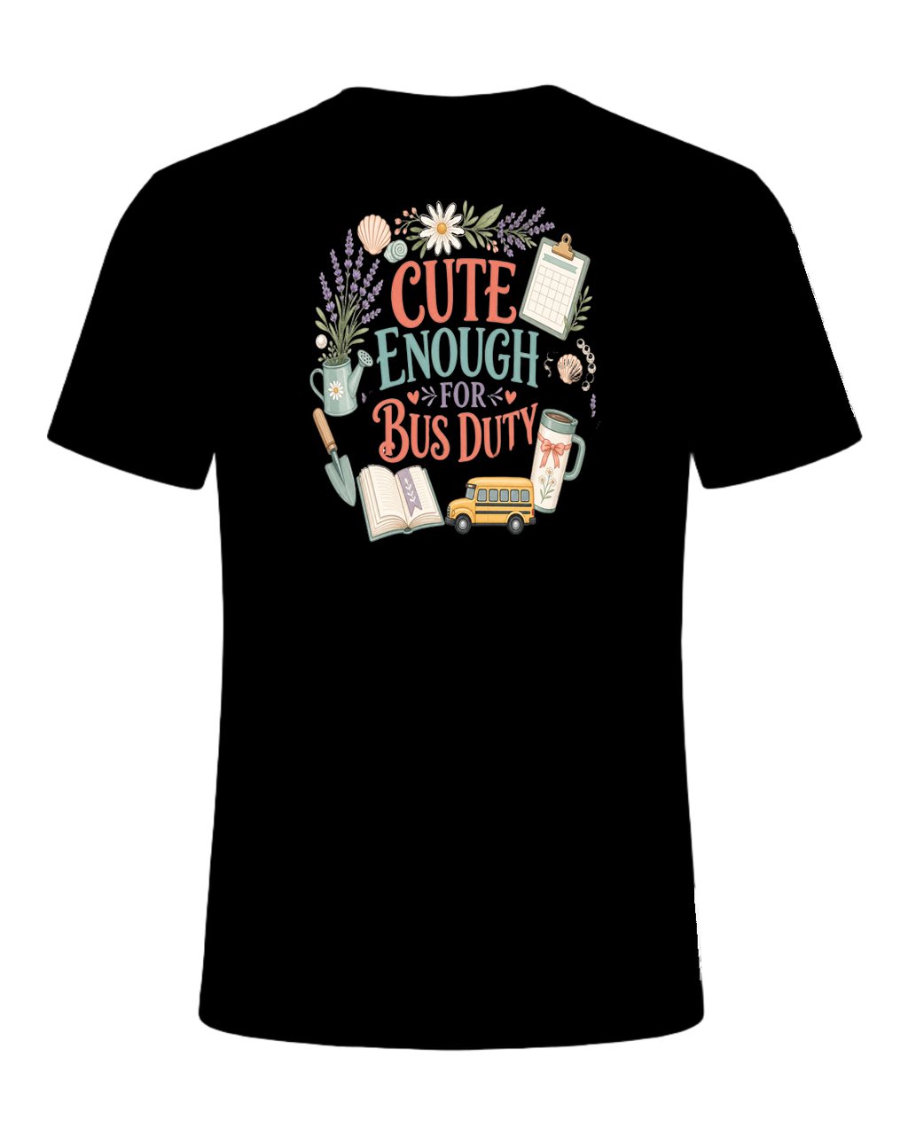 CUTE ENOUGH FOR BUS DUTY — Black