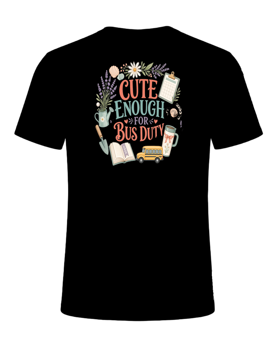 CUTE ENOUGH FOR BUS DUTY — Black