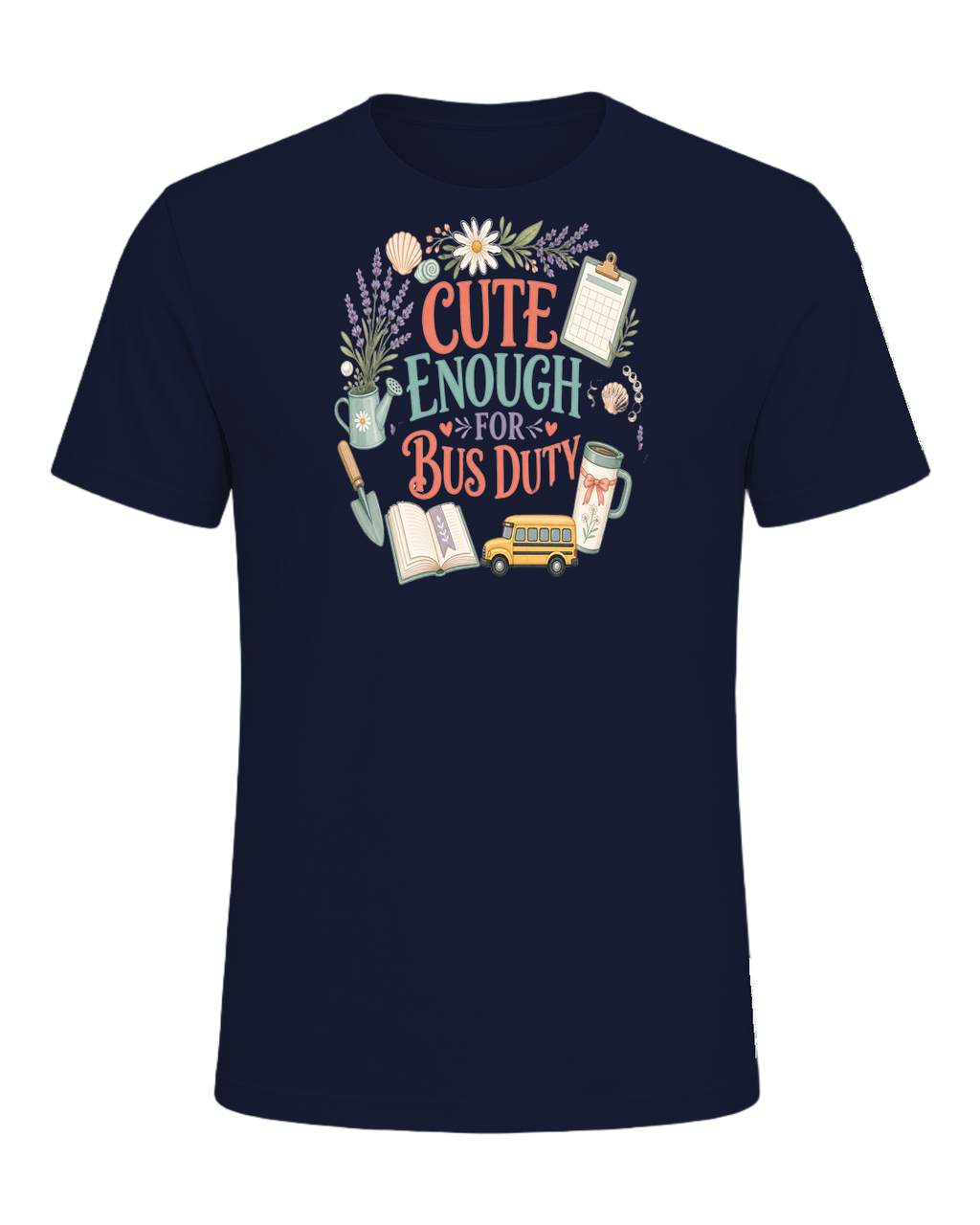 CUTE ENOUGH FOR BUS DUTY — Navy