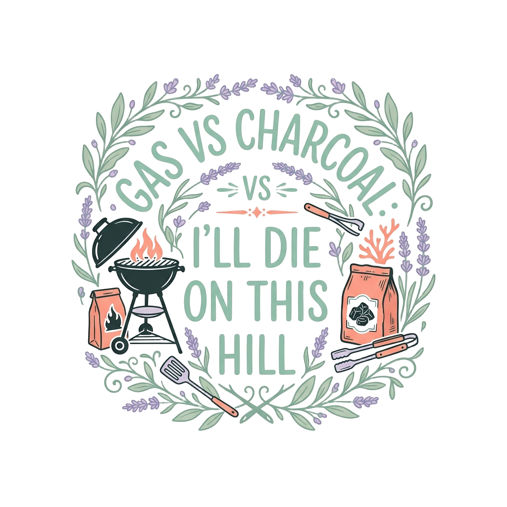 GAS VS CHARCOAL: I'LL DIE ON THIS HILL